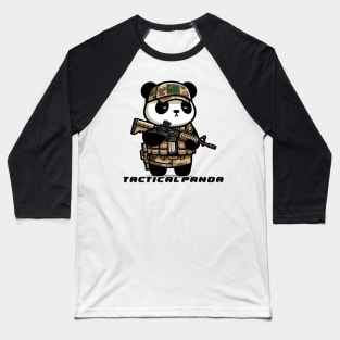 Tactical Panda Baseball T-Shirt